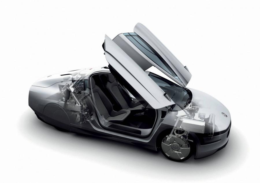  Volkswagen XL1 Super Efficient Vehicle 2011 года  (фото 14 из 31)